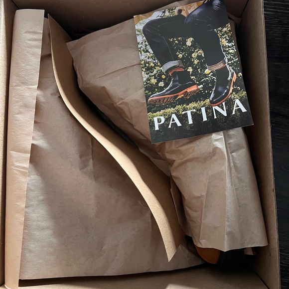 Patina Breaker Boot in Caribou color. Men’s sizes full grain leather - Picture 8 of 9